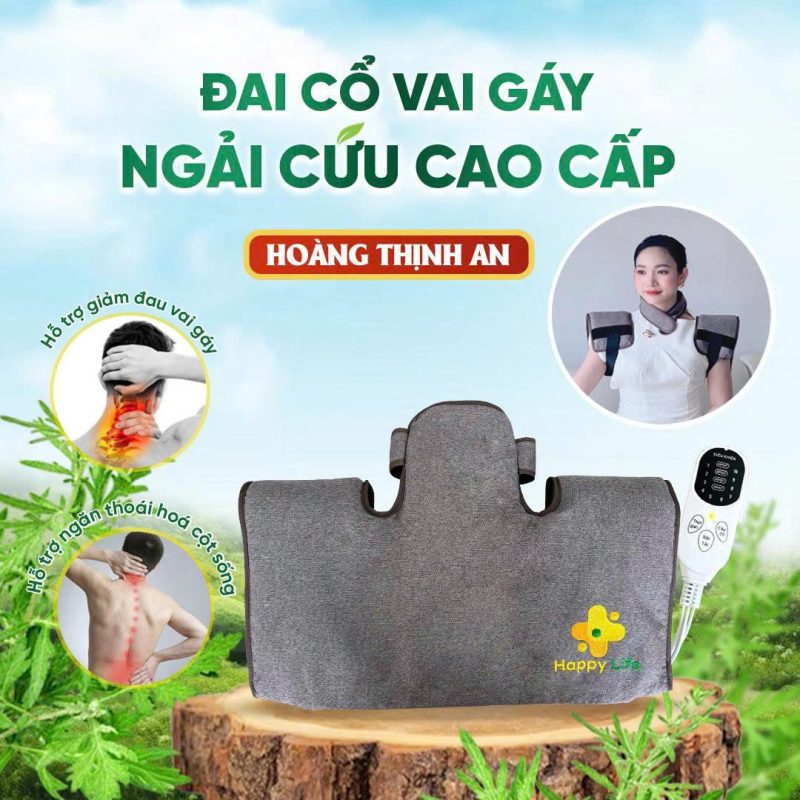Đai Cổ Vai Gáy Ngải Cứu - Happy Life