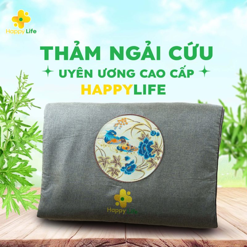 Thảm Ngải Cứu Uyên Ương Cao Cấp Chính Hãng - Happy Life
