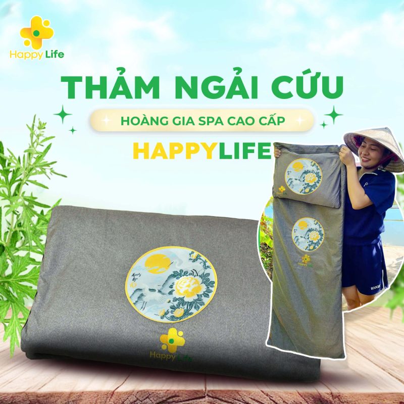 Thảm Ngải Cứu Hoàng Gia Spa 1m8 - Happy Life