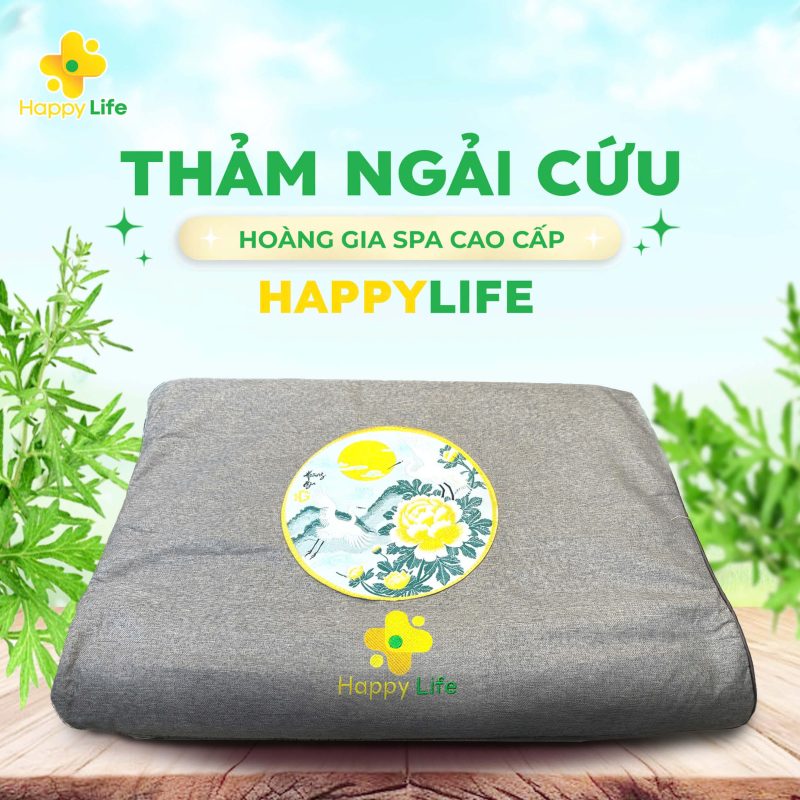 Thảm Ngải Cứu Hoàng Gia Spa Cao Cấp - Happy Life